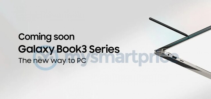 Samsung Galaxy Book3 promo. (Image source: MySmartPrice)