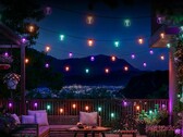 Govee’s Outdoor Clear Bulb String Lights have been released in Europe. (Image source: Govee)