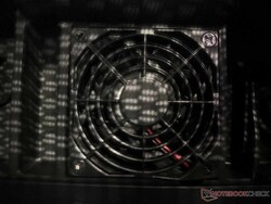 The fans are recognizable by the mesh seat surface