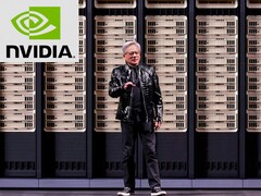 Jensen Huang speaking at CES 2026 about Nvidia AI solutions (Image source: Nvidia Blog with edits)