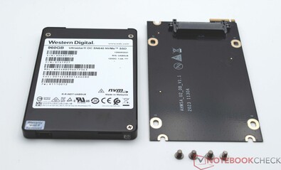 U.2 SSD with adapter