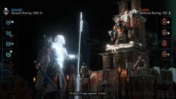An image showing an interface in Middle-earth: Shadow of War.