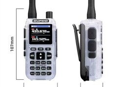 Leaked Baofeng Mini MK2 (Image Source: M0FXB on YouTube)