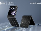 Motorola's Razr 70 been decked up with Swarovski crystals
