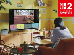 Nintendo Switch 2 GameChat demo (Image source: screenshot, Nintendo of America YouTube with edits)