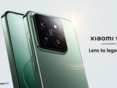The Xiaomi 14 has reached Europe in Black, White and Jade Green colour options. (Image source: Xiaomi)