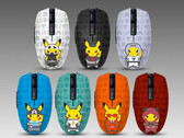 Razer has created seven Pikachu variants of the Orochi V2. (Image source: Razer)