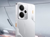 The Realme 14 5G features a mecha-inspired design with orange colour accents. (Image source: Realme)