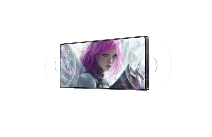The RedMagic 10S Pro features DTS X-certified stereo speakers (Image source: RedMagic)