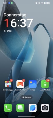 ColorOS 15: Home screen