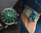 The Seiko Presage Cocktail Time HCB002J (left) and the HCB001J (right), pictured.