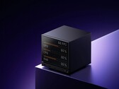 Steam Machine with Jsaux Color Dot Matrix front panel screen.