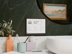 The TRMNL X (pictured) is a larger smart e-ink display. (Image source: TRMNL)