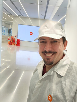 We visited Xiaomi's factory in Beijing.