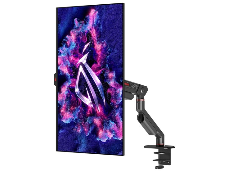 Asus ROG Switch PG27AQDM-R in portrait mode. (Image source: Amazon)