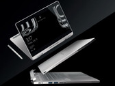 The Book One distinguishes itself by having both a 360 degree hinge and a detachable tablet. (Source: Porsche Design)