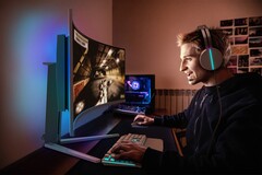 The Philips Evnia 49M2C8900 is the top of the Evnia 8000 series. (Image source: Philips)