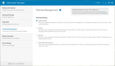 Dell's Power Manager annoyingly override the default Windows settings