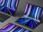 A foldable laptop. (Image source: Asus)
