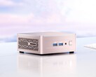 The Geekom A5 mini PC features an AMD APU, up to 64 GB of RAM, and a gold finish.