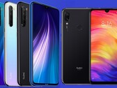The Redmi Note 8 and Redmi Note 7 were released in 2019. (Image source: Xiaomi - edited)