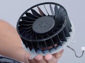 It appears a third different type of fan was shown in the official PS5 teardown video. (Image source: Sony)