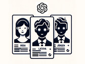 Discrimination in job evaluation and selection by OpenAI's GPT-3 and GPT-4 (symbolic image: DALL-E / AI, edited)