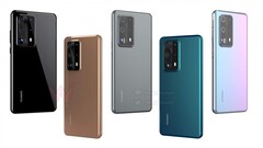 Renders of the P40 Pro Premium. (Source: WaqarKhanHD)