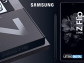 The Galaxy Z Flip 3 looks like it will feature S-Pen support. (Image: LetsGoDigital)