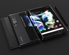 Samsung's rollable display smartphone might arrive as early as next year. (Image source: Technizo Concept)