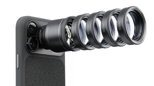 One or more 2x magnification macro adapters can be added (Image source: ShiftCam)