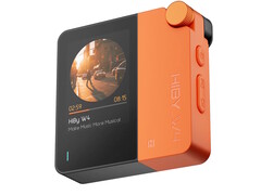 The HiBy W4 portable headphone amp supports balanced headphones and comes with a 1,500 mAh battery.