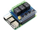 RPi Relay Board: A Raspberry Pi smart home expansion board that costs just US$18.99 (Image source: Waveshare)