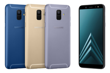 The Samsung Galaxy A6, with single rear camera and 5.6-inch display. (Source: Samsung)