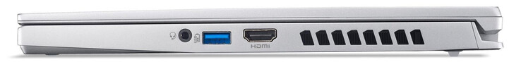 Right side: Audio jack, USB 3.2 Gen 2 (USB-A), HDMI 2.1