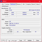 CPU-Z mainboard