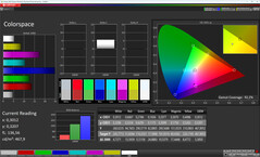Color space (target color space: sRGB)