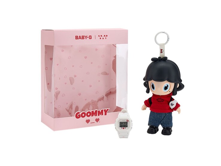 The Casio new G-Shock Baby-G x Goodbai watch