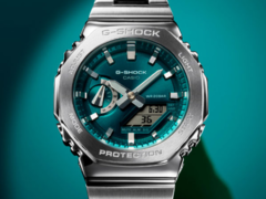 Casio’s G-Shock GM-2110D-3A1 (pictured) and GM-2110D-8A watches could launch later in 2025. (Image source: Casioblog)