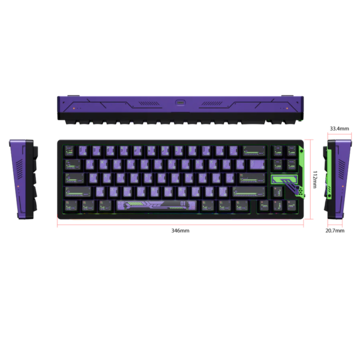 Chilkey Slice68 HE dimensions. (Image source: Chilkey)