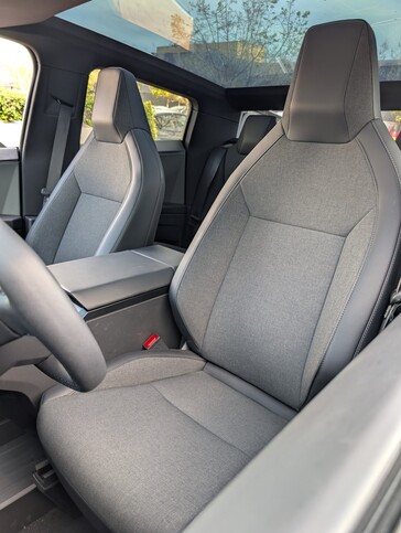 2026 Cybertruck AWD interior.