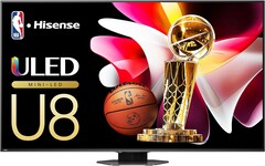 85-inch TV shoppers should take a look at Amazon's deal for the 2024 Hisense U8N (Image: Hisense)