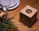 The JVCKenwood WDS-01 wireless speaker uses wood for the cabinet and driver. (Image source: JVCKenwood)
