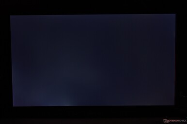 Minor uneven backlight bleeding