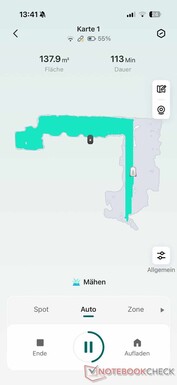 Overview with live progress