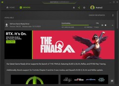 Nvidia GeForce Game Ready Driver 546.33 downloading in GeForce Experience (Source: Own)
