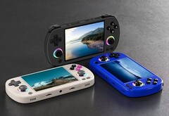 The RG40XX H will be available later this week in three colour options. (Image source: Anbernic)