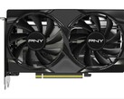 PNY RTX 5060 Overclocked comes with a dual-fan cooler and an all-black design. (Image source: Best Buy)
