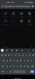 Asus Zenfone 8 - Keyboard