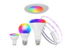 The Matter-compatible Nanoleaf Essentials lineup can now exploit Apple’s Adaptive Lighting. (Image source: Nanoleaf)